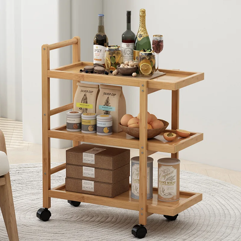 Commercial Kitchen On Wheels - Multi-level handkar groenterek – Commerciële keukenrek