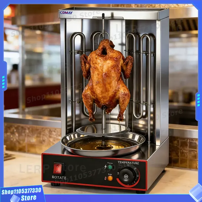Kebab Shawarma Machine - Elektrische Verticale Shawarma Grillmachine, Commerciële Kebab