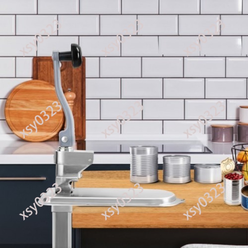 Commercial Kitchen Bench - Handmatige draaibare blikopener voor op het