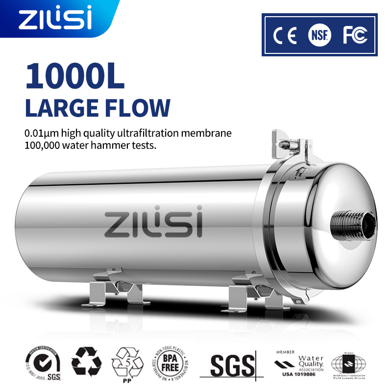 Commercial Kitchen Water Filter - Herbruikbaar PVDF-waterfiltersysteem, hoge doorstroming, commercieel, huishoudelijk,