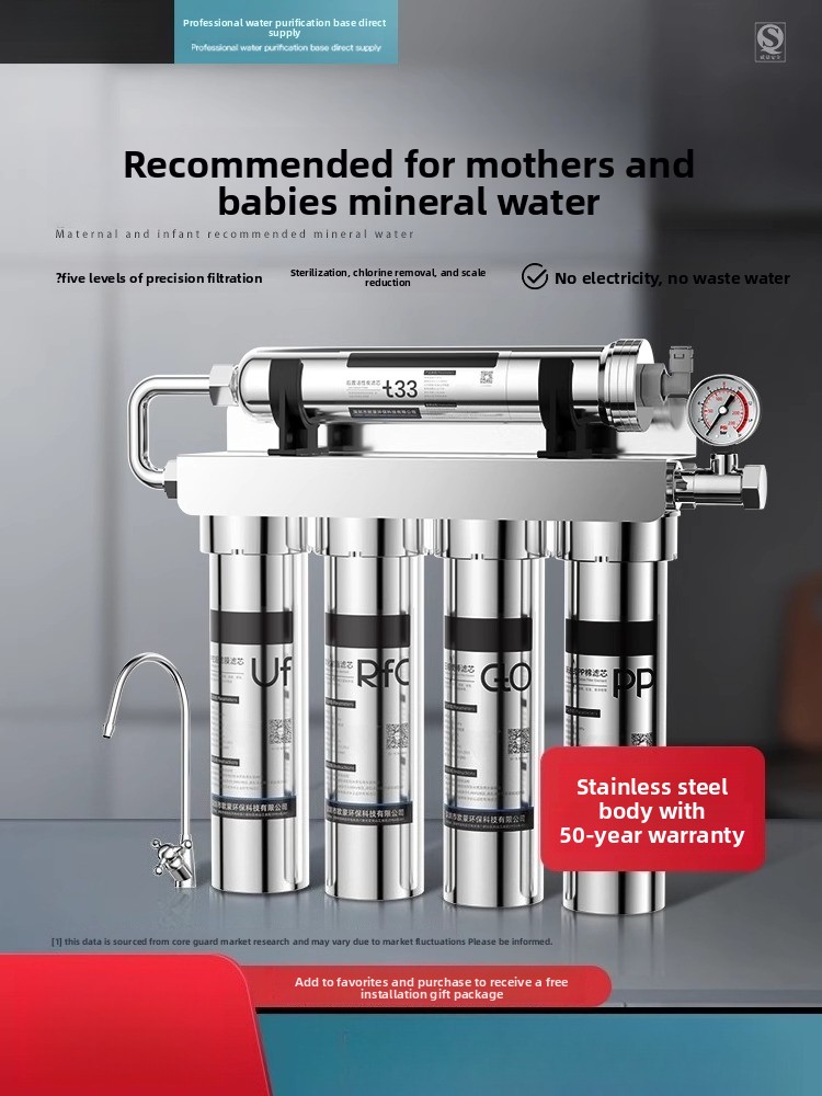 Commercial Kitchen Water Filter - Ultrafiltratie waterzuiveraar voor huishoudelijk direct drinkwater,