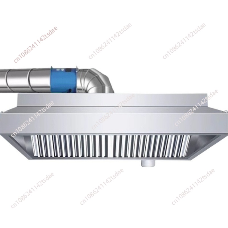Commercial Kitchen Hood - Commerciële RVS afzuigkap, grote luchtvolume stille
