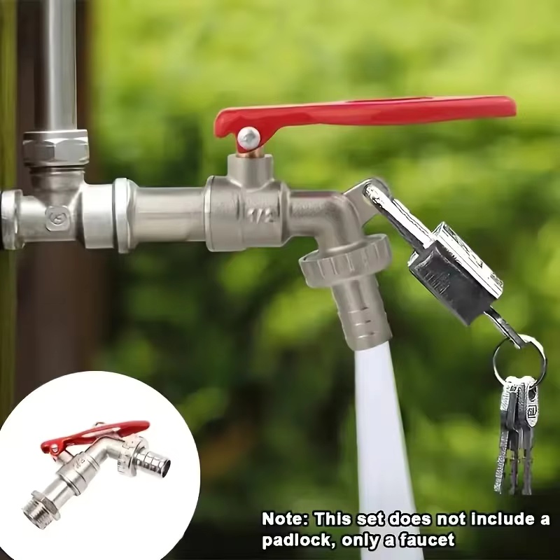 Commercial Kitchen Tap - 1Pc 1/2 Inch Zinklegering Kraan Tuin