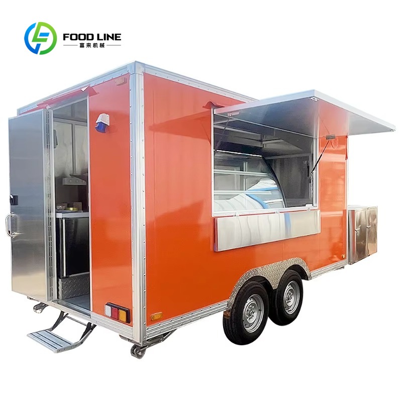 Commercial Kitchen On Wheels - Aangepaste technologisch geavanceerde foodtruck - Innovatie-aangedreven