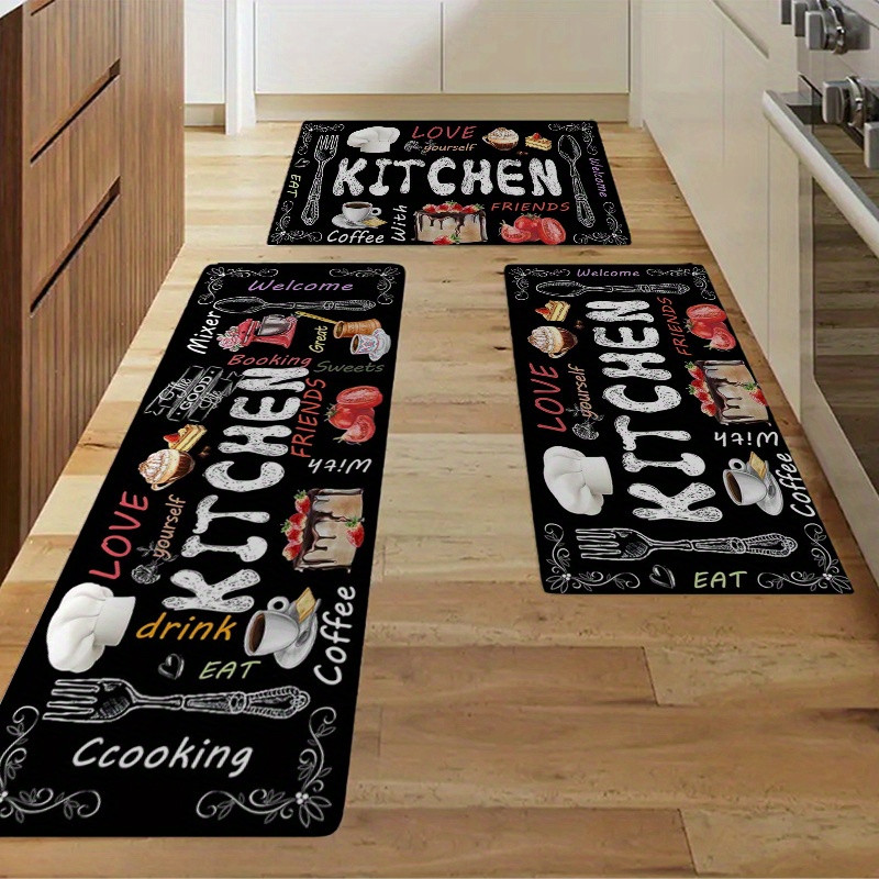 Commercial Kitchen Quotes - Keuken Krijtbord Tapijt Thuis Citaat Patroon