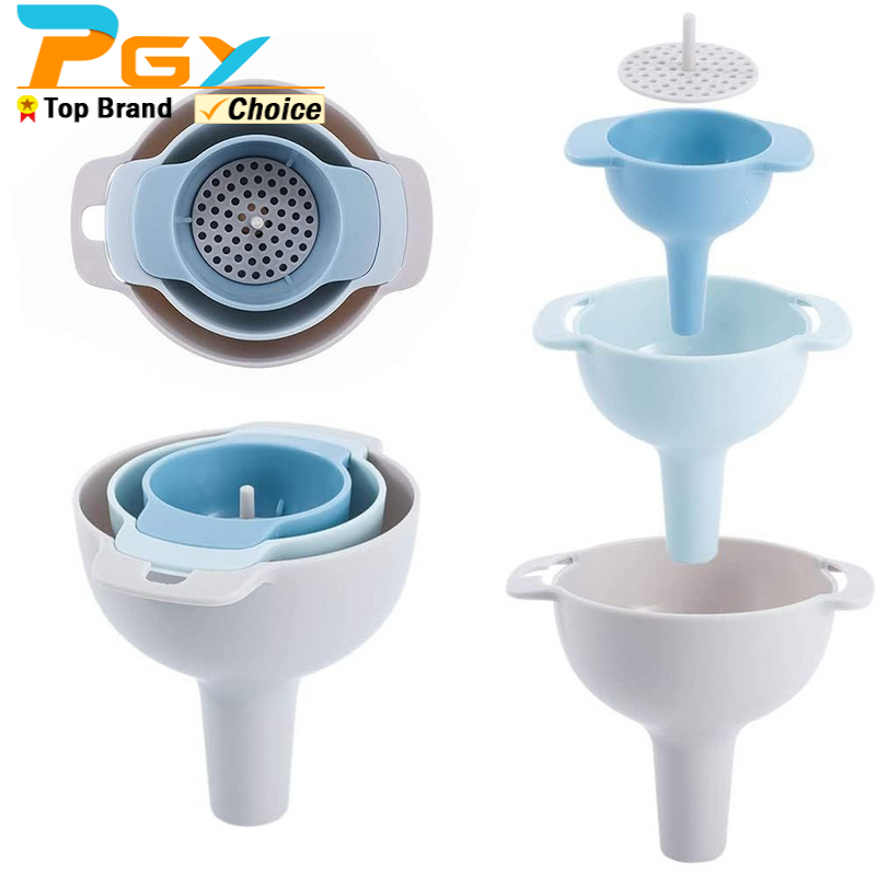 Commercial Kitchen Oil Filter - 4-in-1 keukentrechters voor het vullen van