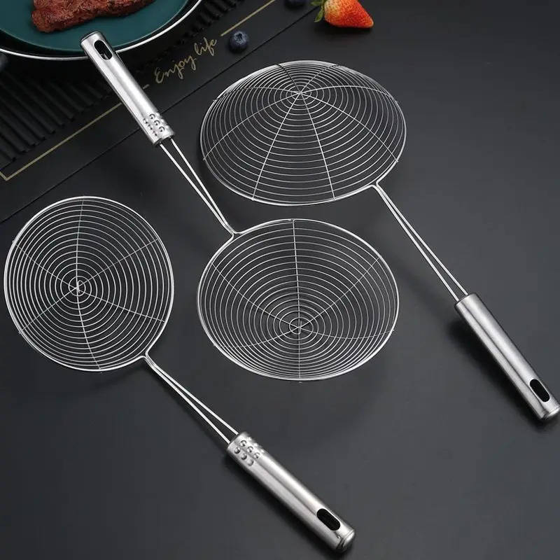 Commercial Kitchen Oil Filter - Ovale Skimmer Roestvrijstalen Filter Mesh Oliepot
