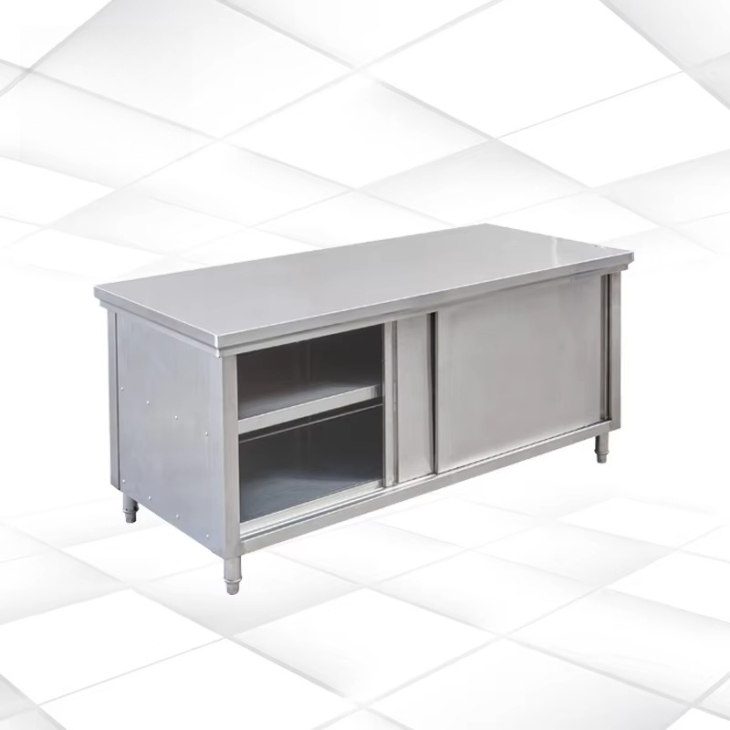 Commercial Kitchen Bench - Uitstekende kwaliteit roestvrijstalen 201/304 commerciële keukenwerkbank