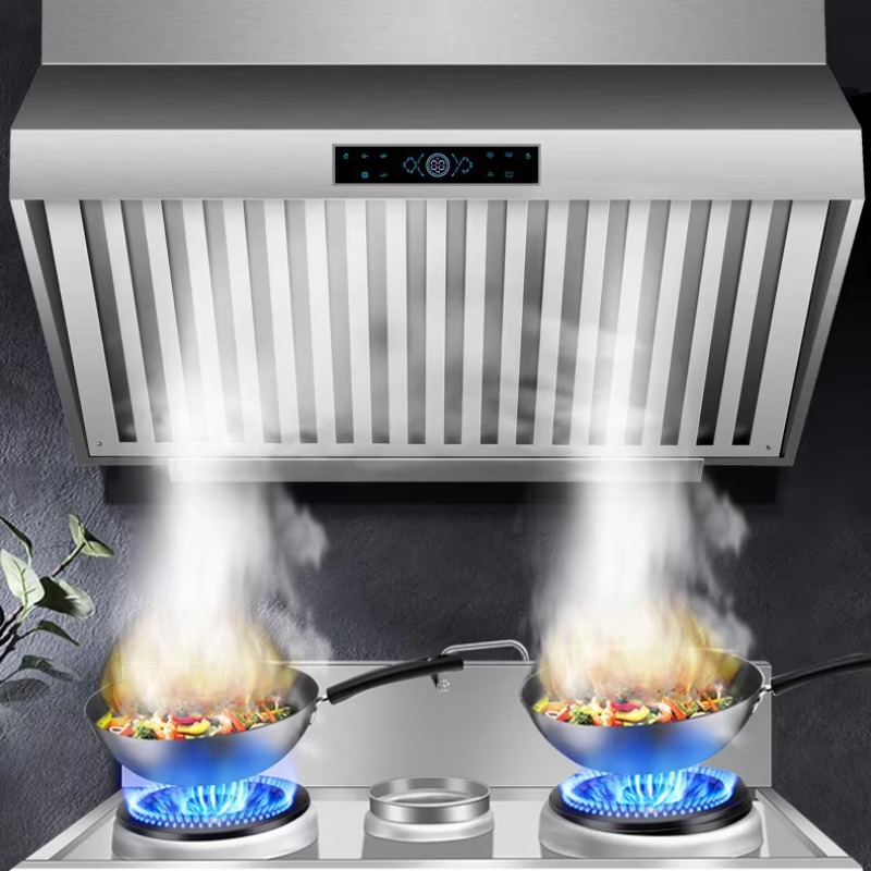 Commercial Kitchen Hood - 1,5m RVS Afzuigkap Commerciële Keuken Afzuigkap