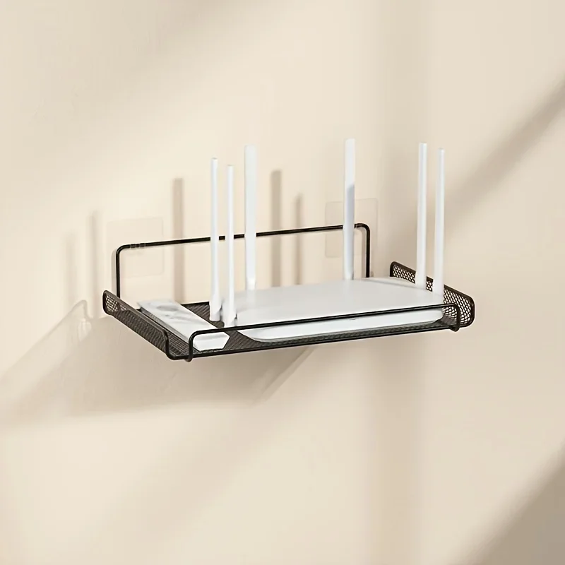 Commercial Kitchen Rack - Roestvrijstalen routerplank zonder boren, WiFi wandmontage