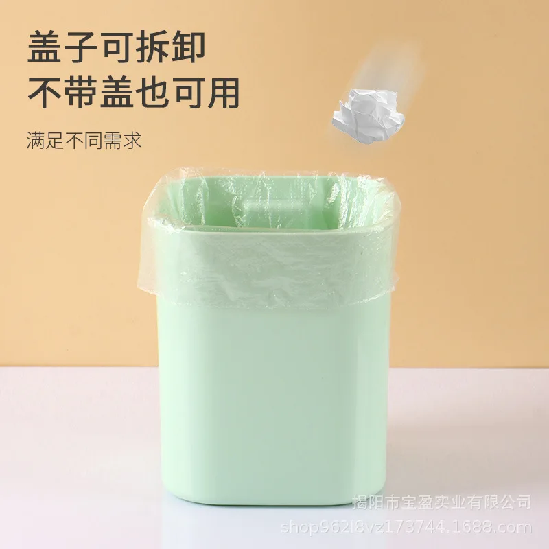 Plastic afvalbak met drukdekse - Commercial Kitchen Trash Can recensie en prijs