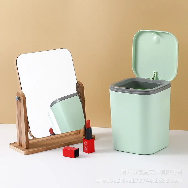 Plastic afvalbak met drukdekse - Commercial Kitchen Trash Can recensie en prijs