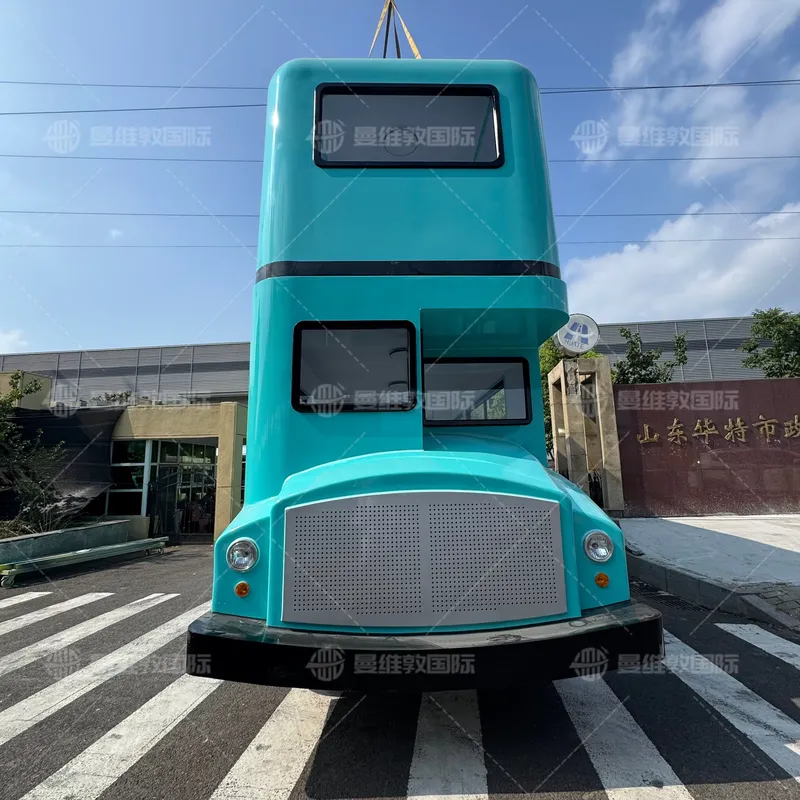 voor Foodtruck, Dubbeldekkerbu - Commercial Kitchen On Wheels recensie en prijs