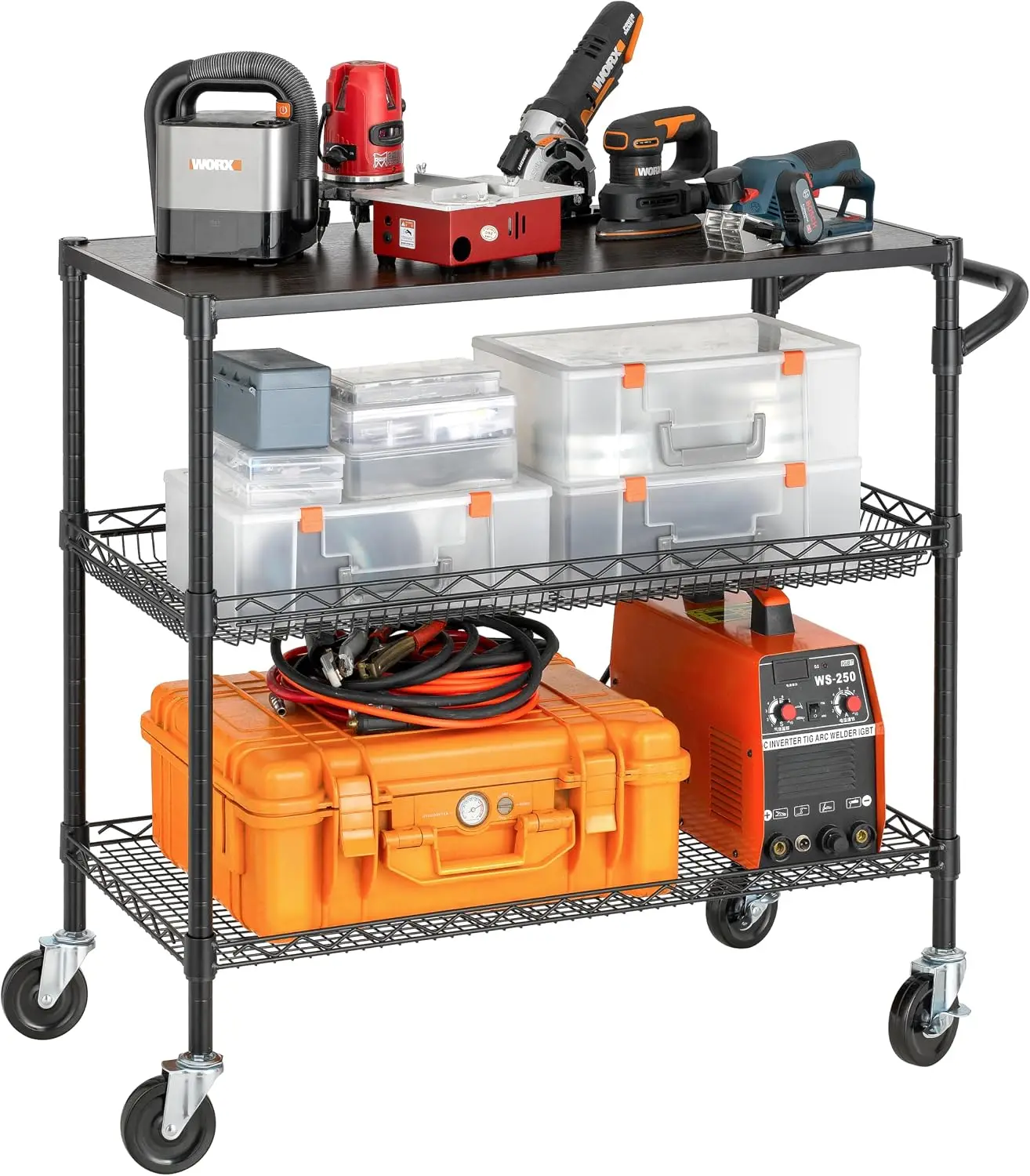 3-laags zware professionele tr - Commercial Kitchen On Wheels recensie en prijs