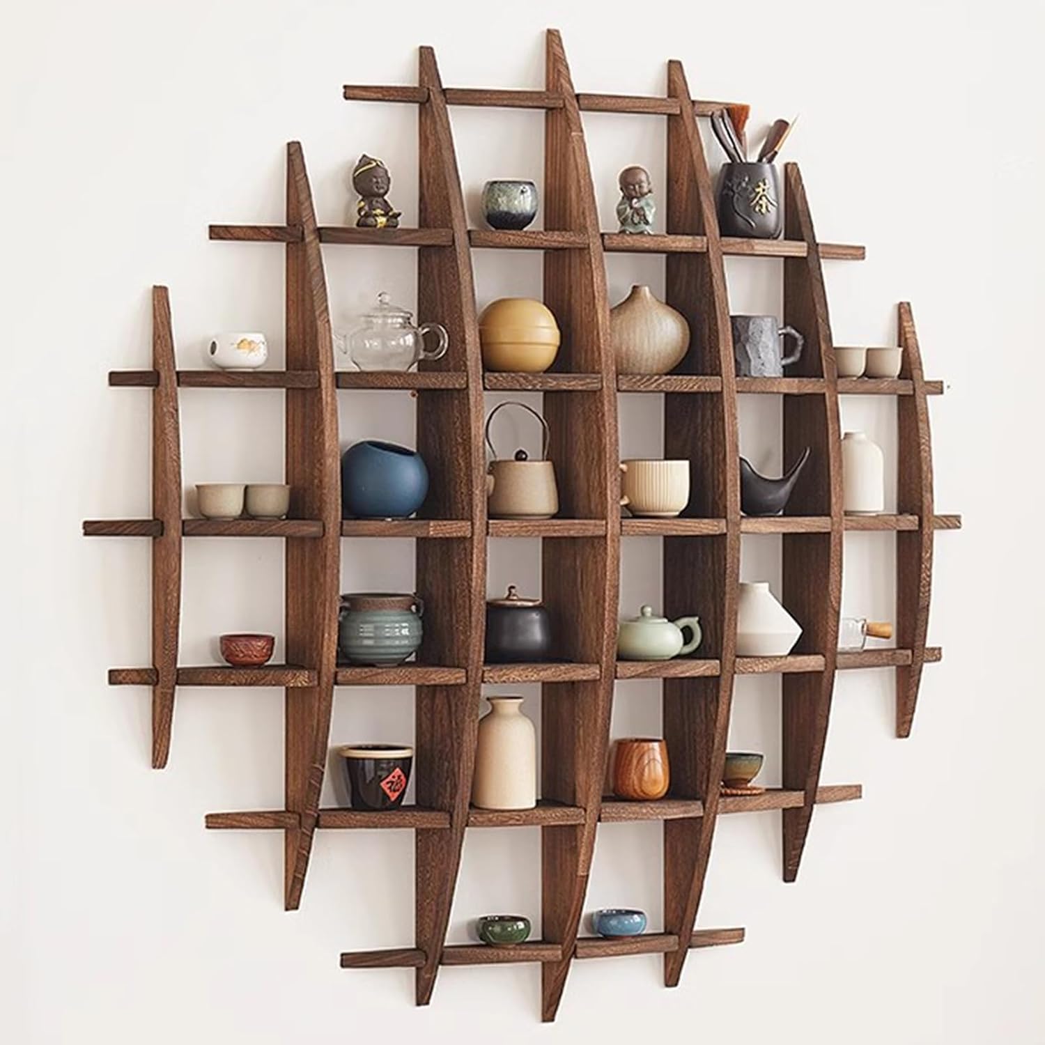 Massief houten Chinese theekop - Commercial Kitchen Rack recensie en prijs