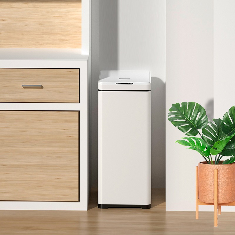 Intelligente sensor afvalbak 4 - Commercial Kitchen Trash Can recensie en prijs