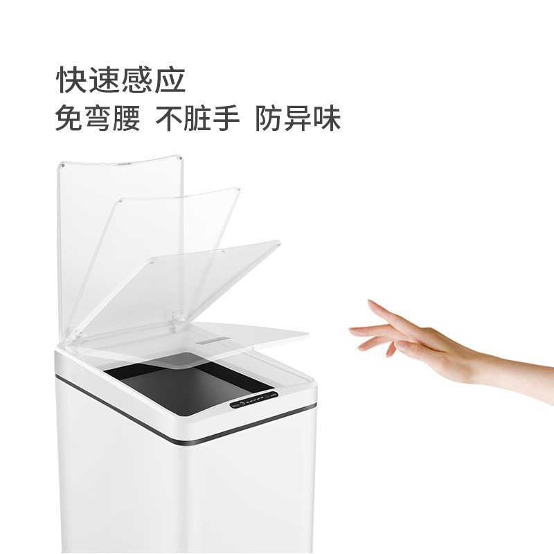 Intelligente sensor afvalbak 4 - Commercial Kitchen Trash Can recensie en prijs
