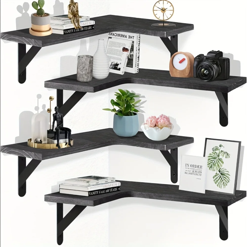 Wandplank van natuurlijk hout  - Commercial Kitchen Rack recensie en prijs