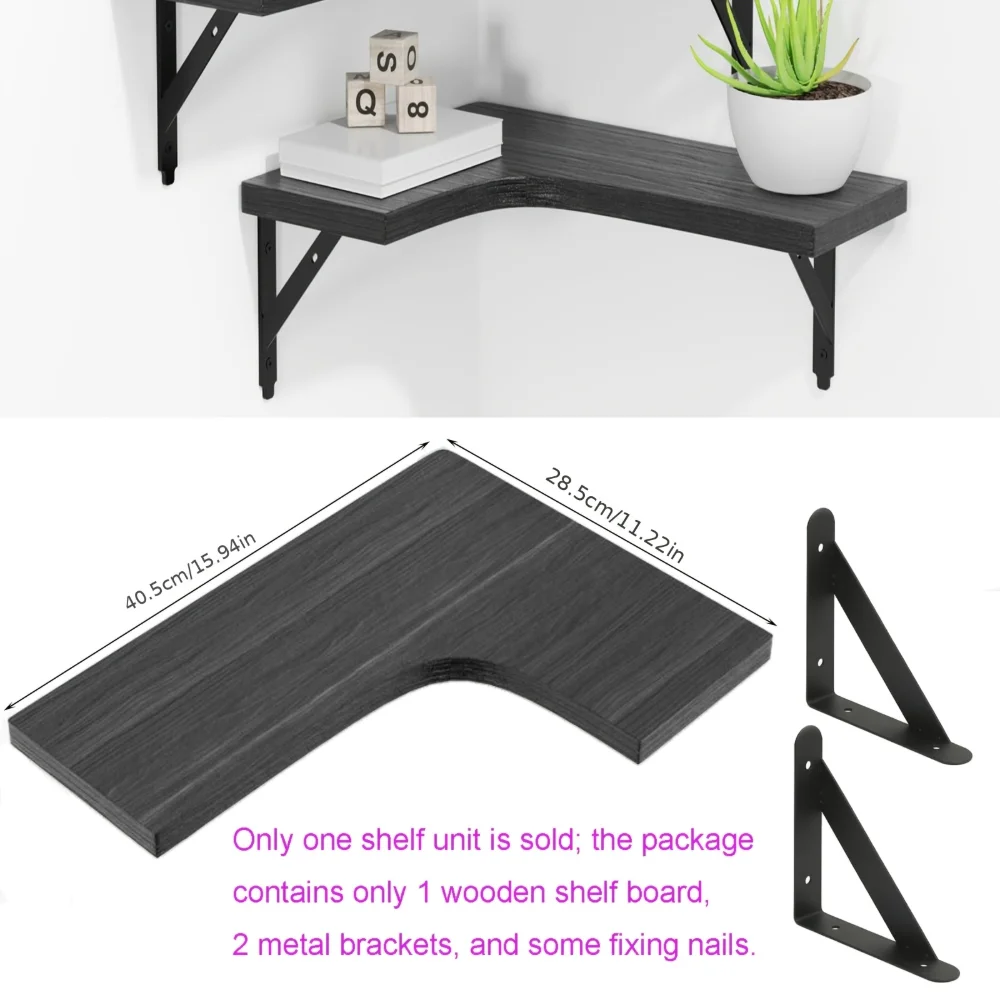 Wandplank van natuurlijk hout  - Commercial Kitchen Rack recensie en prijs