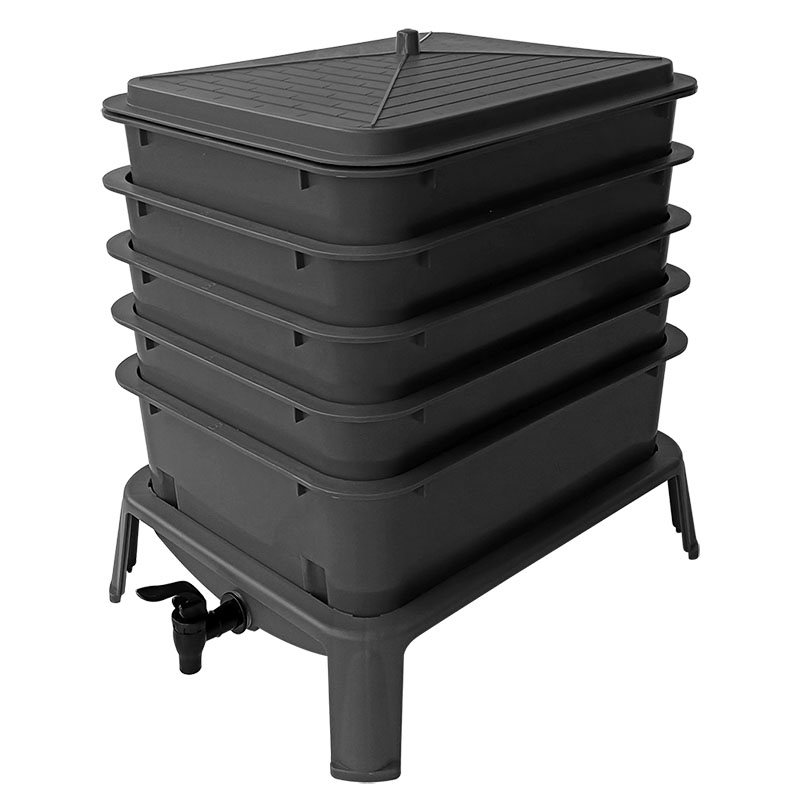 Robuuste 50L 5-lagen wormencom - Commercial Kitchen Trash Can recensie en prijs
