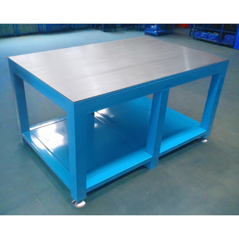 Zware stalen werkbank, vormban - Commercial Kitchen Bench recensie en prijs