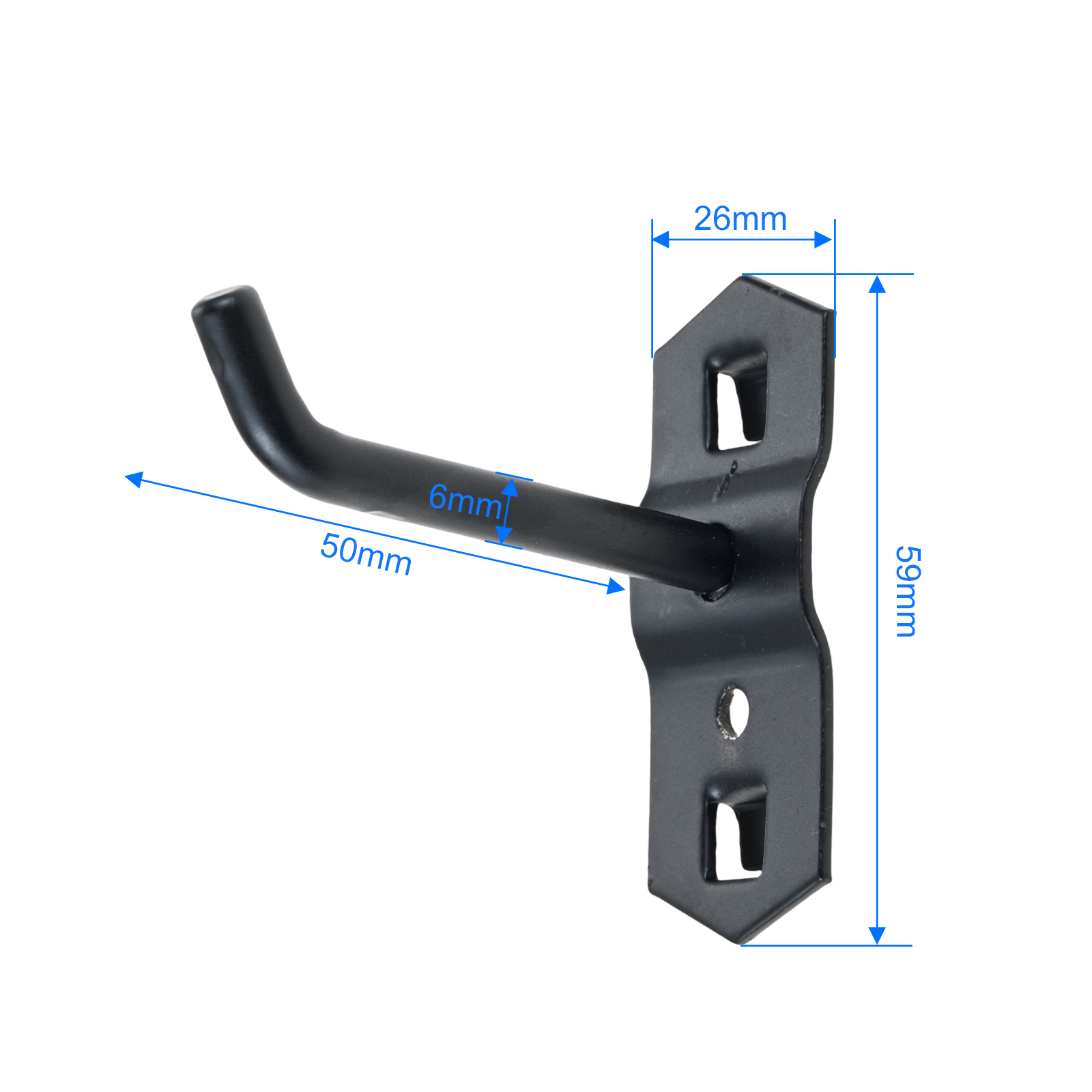 10 stks/set 50mm Zwart Gat Boa - Commercial Kitchen Rack recensie en prijs