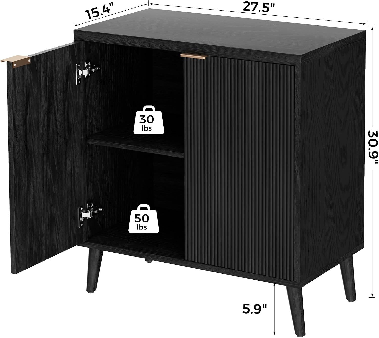 Gecanneleerde buffetkast met o - Commercial Kitchen Rack recensie en prijs
