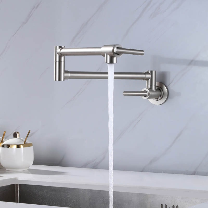 Wandgemonteerde commerciële ko - Commercial Kitchen Tap With Spray recensie en prijs