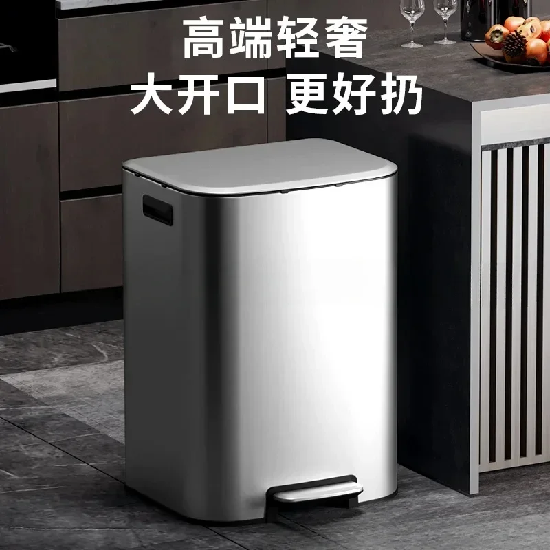 Roestvrijstalen prullenbak keu - Commercial Kitchen Trash Can recensie en prijs