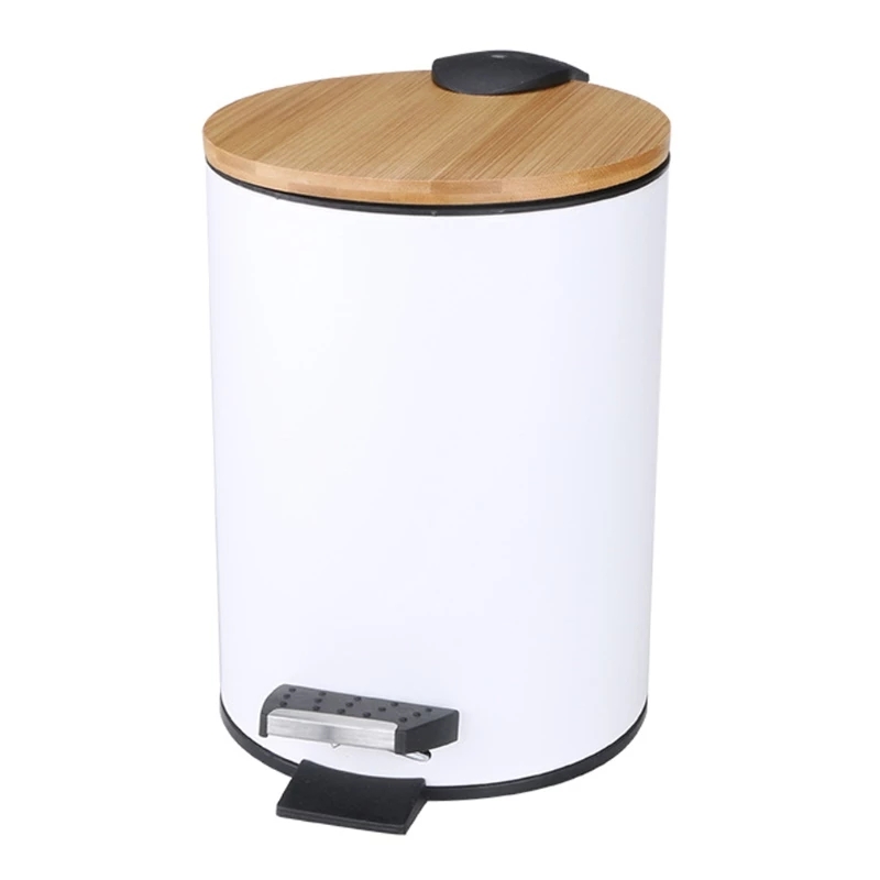 3/5L Houten Flip Step Prullenb - Commercial Kitchen Trash Can recensie en prijs