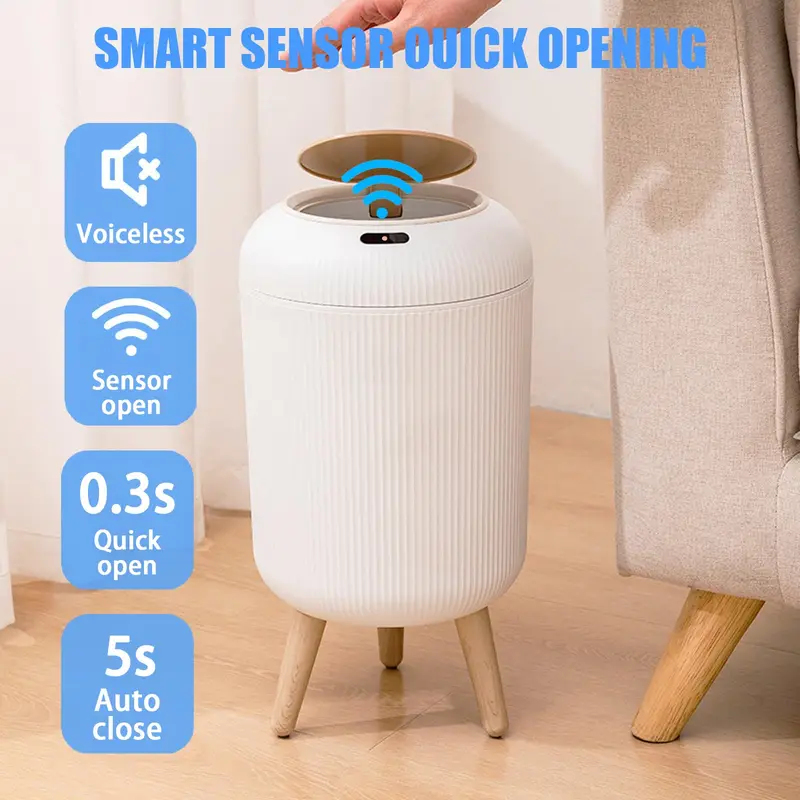 Automatische afvalbak met bewe - Commercial Kitchen Trash Can recensie en prijs