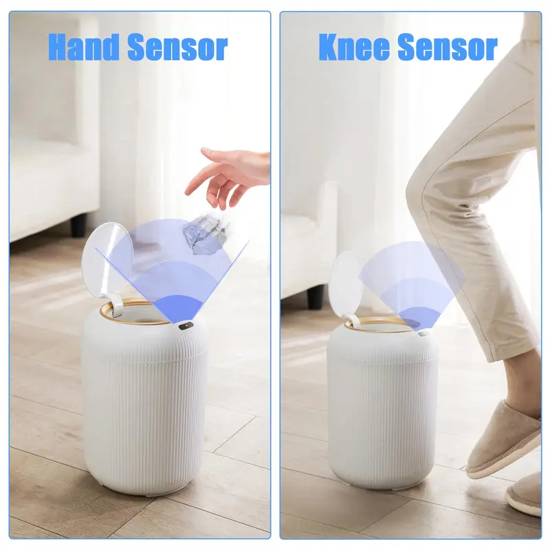 Automatische afvalbak met bewe - Commercial Kitchen Trash Can recensie en prijs