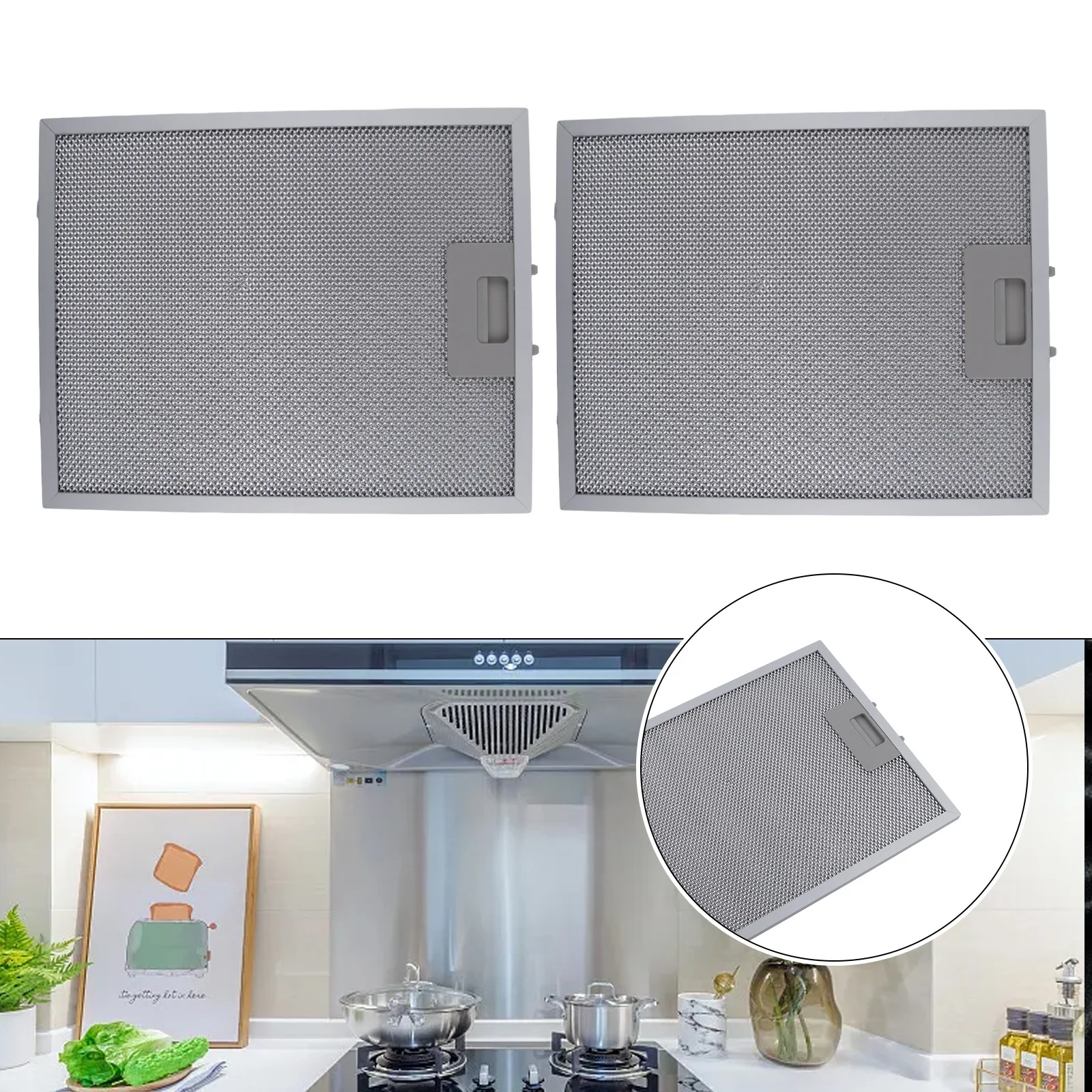 2 STUKS Afzuigkap Filters Meta - Commercial Kitchen Hood recensie en prijs