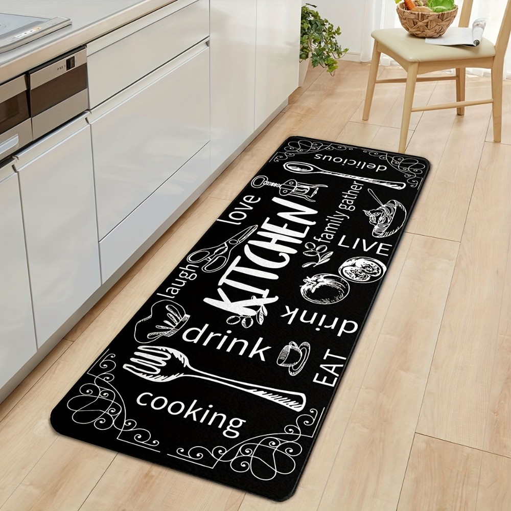 2PC Keuken Leven Citaat Tapijt - Commercial Kitchen Quotes recensie en prijs