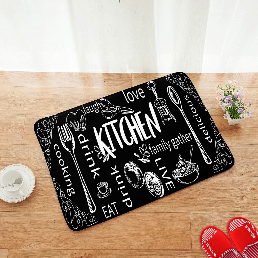 2PC Keuken Leven Citaat Tapijt - Commercial Kitchen Quotes recensie en prijs