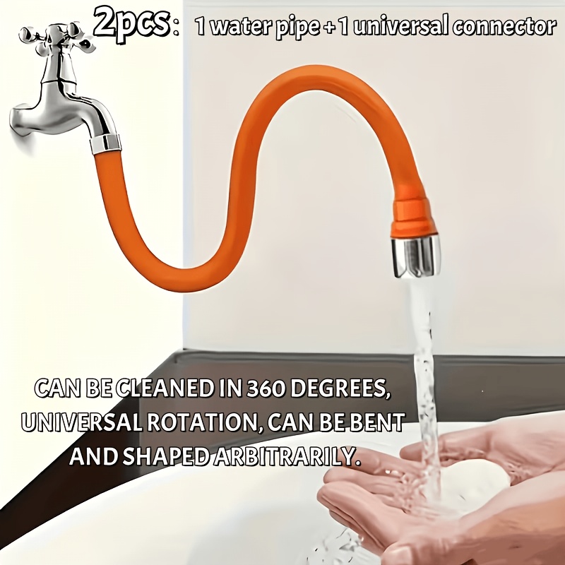 2-in-1 opvouwbare kraanverleng - Commercial Kitchen Tap recensie en prijs