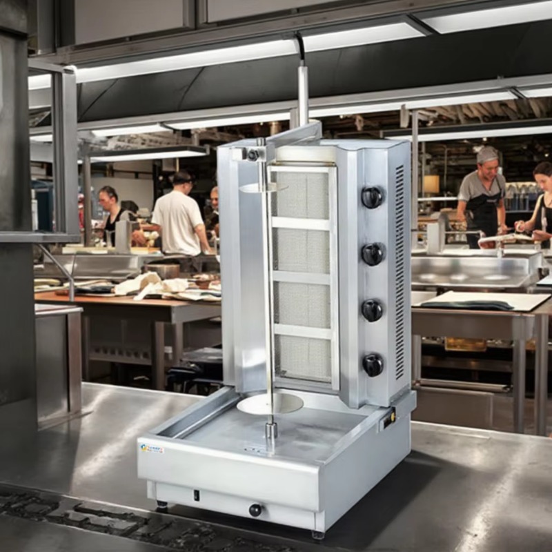 4-pits Shawarma-machine, Döner - Kebab Shawarma Machine recensie en prijs