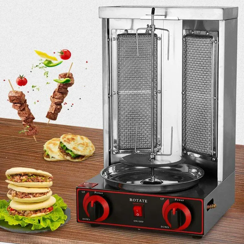 Verticale draaiende gas-grill  - Kebab Shawarma Machine recensie en prijs