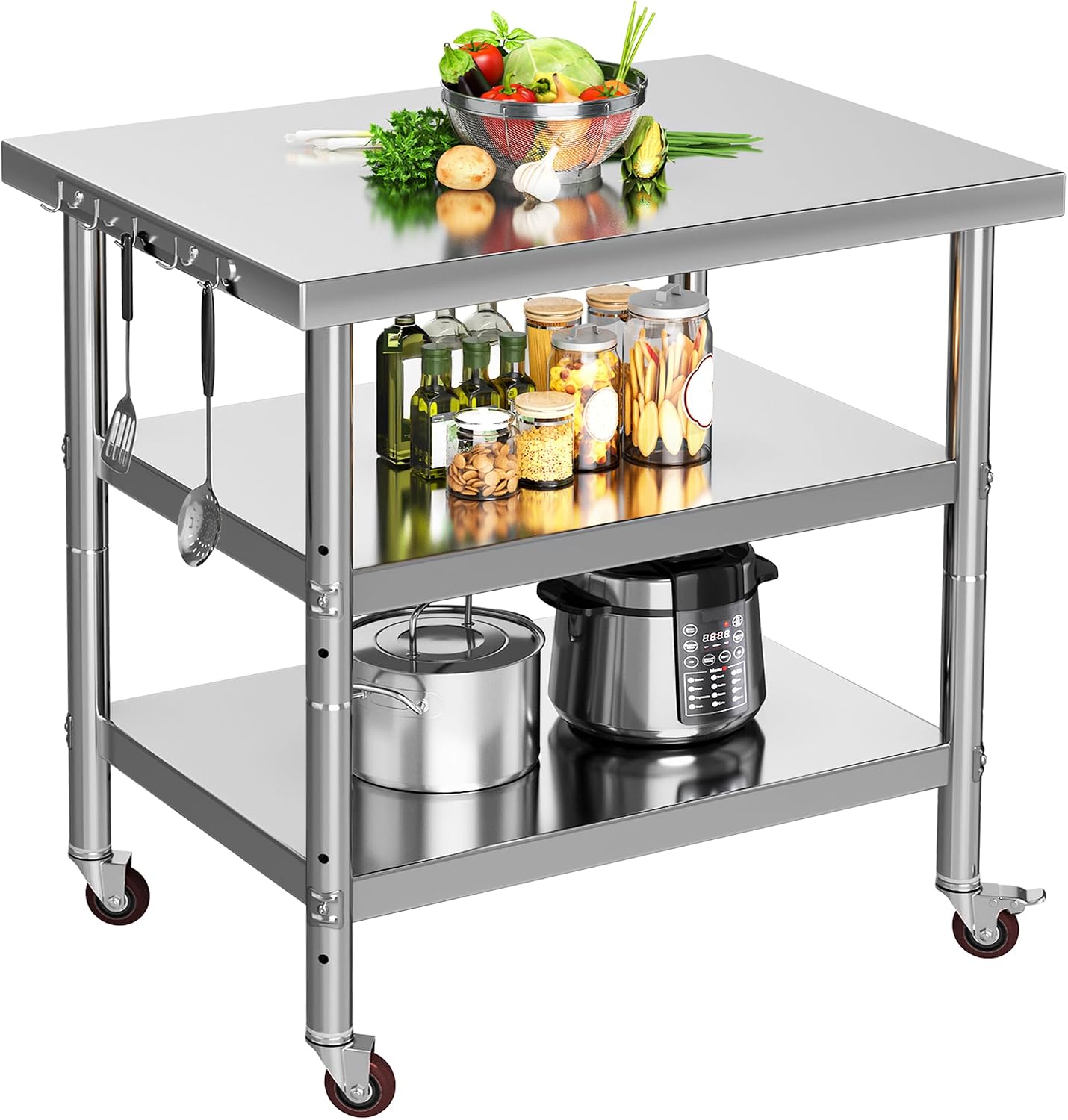 Roestvrijstalen voorbereidings - Commercial Kitchen On Wheels recensie en prijs