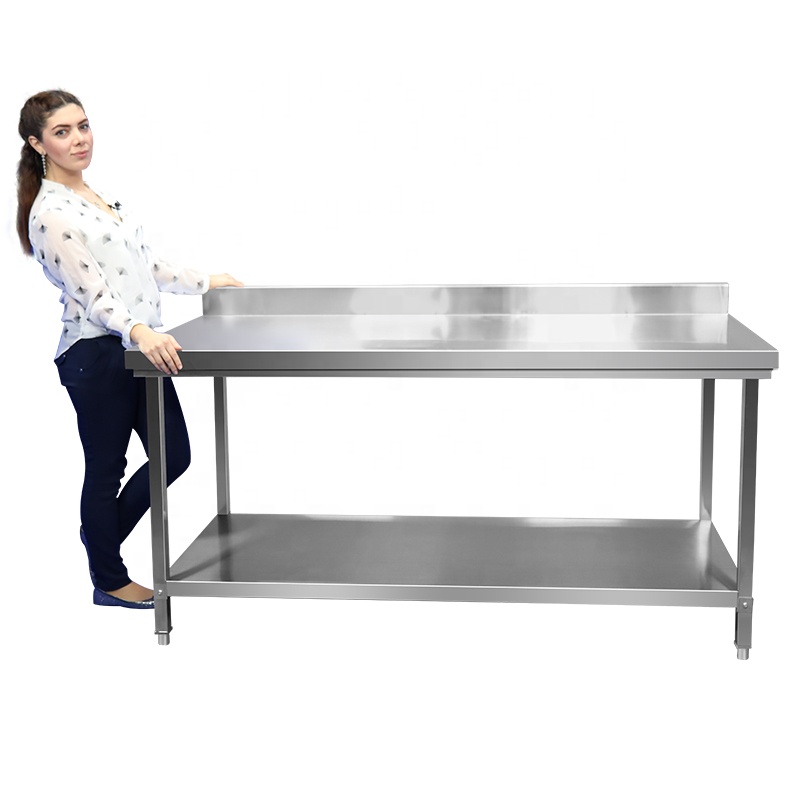 Hoge kwaliteit zware eettafel  - Commercial Kitchen Bench recensie en prijs