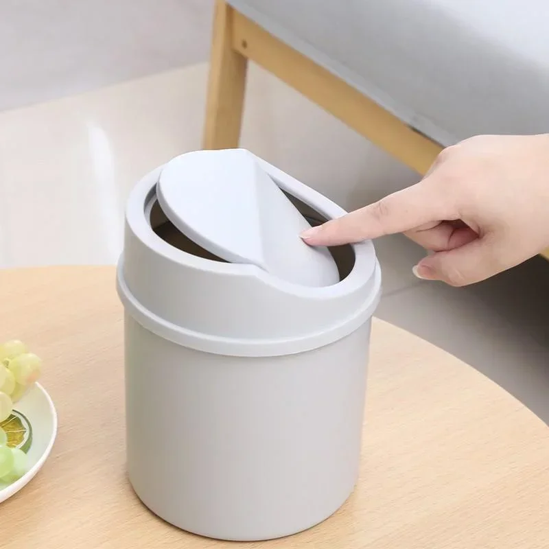 Mini bureauprullenbak met deks - Commercial Kitchen Trash Can recensie en prijs