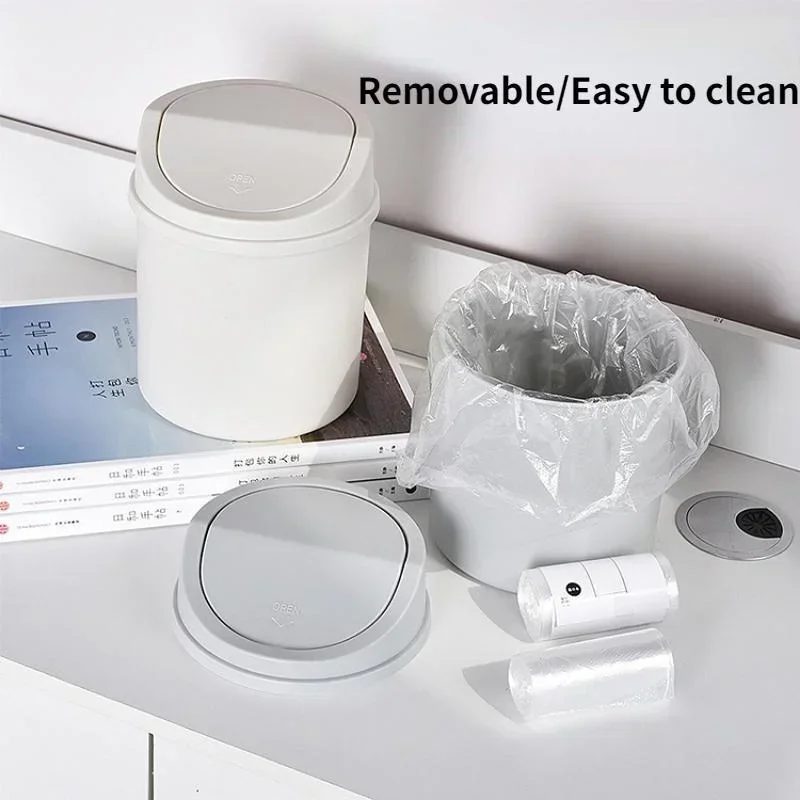 Mini bureauprullenbak met deks - Commercial Kitchen Trash Can recensie en prijs