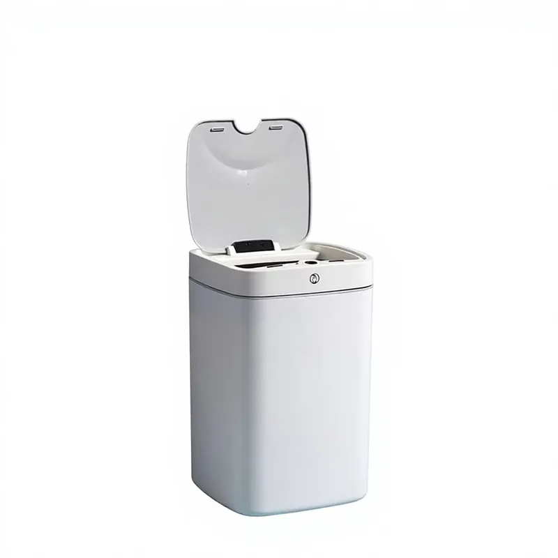 Vierkante slimme plastic prull - Commercial Kitchen Garbage Can recensie en prijs