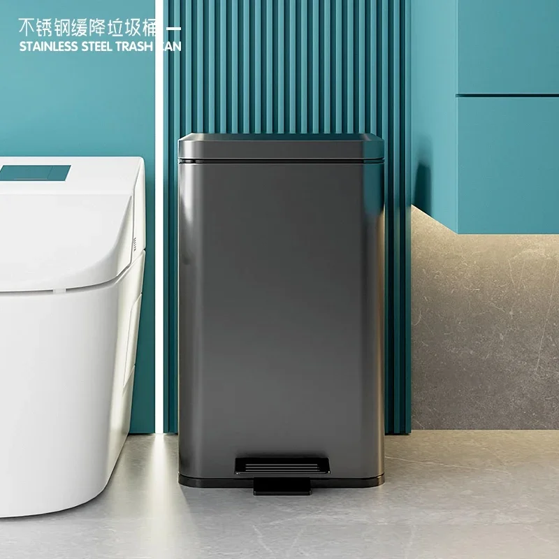 30-liter roestvrijstalen voetp - Commercial Kitchen Trash Can recensie en prijs