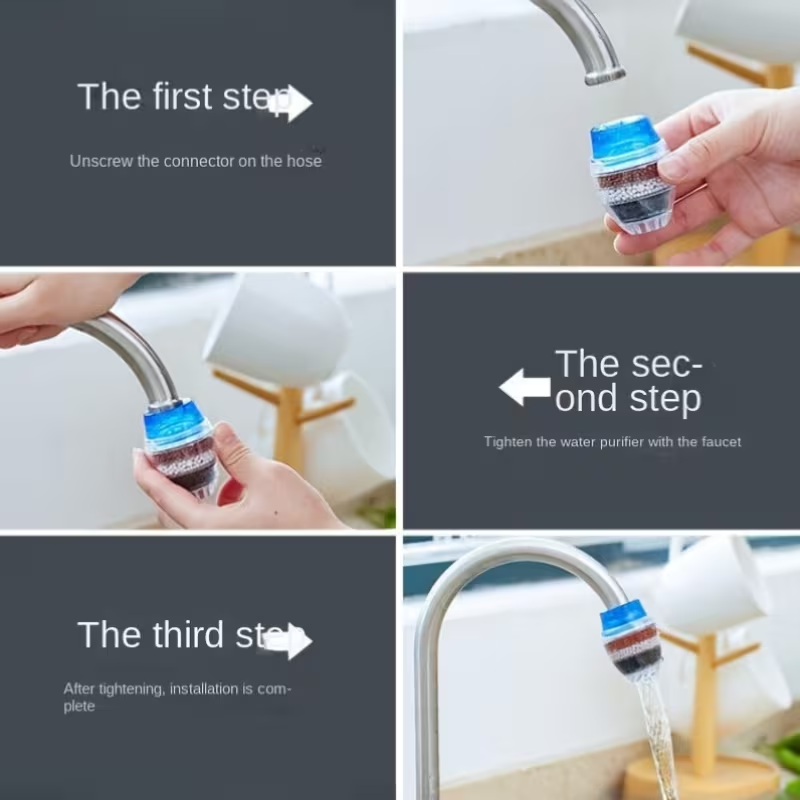 4-delige waterzuiveringsset me - Commercial Kitchen Tap recensie en prijs