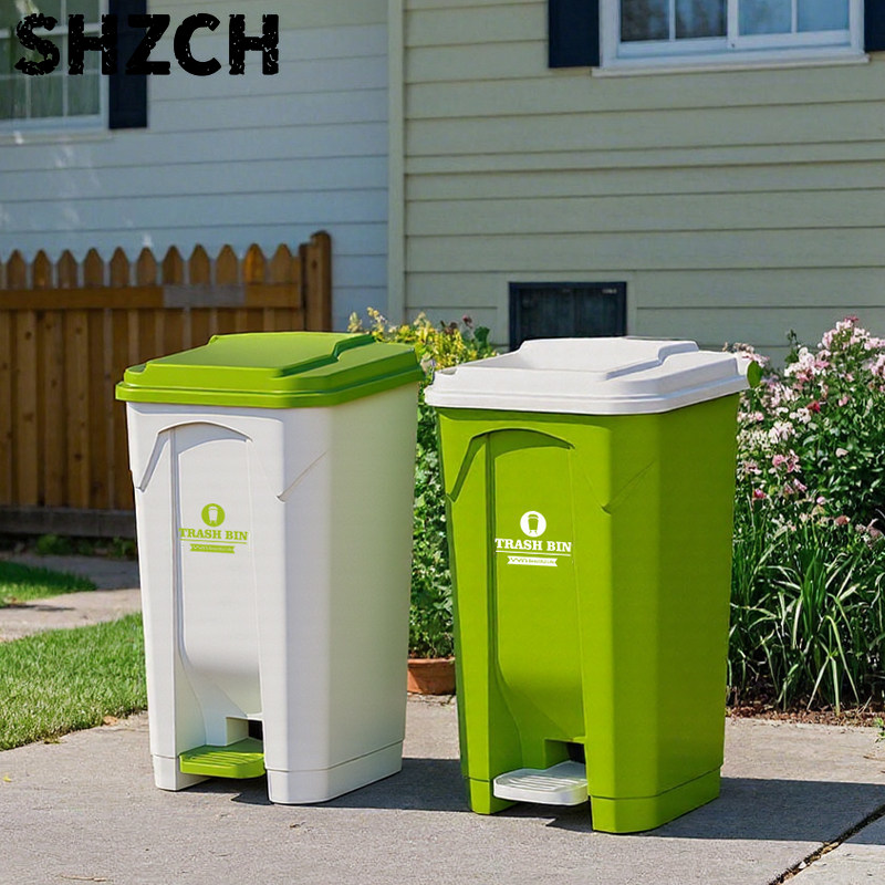 Grote buitenafvalbak met trapd - Commercial Kitchen Garbage Can recensie en prijs