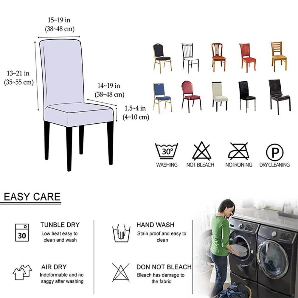 Elastische stoelhoes Effen spa - Commercial Kitchen Bench recensie en prijs