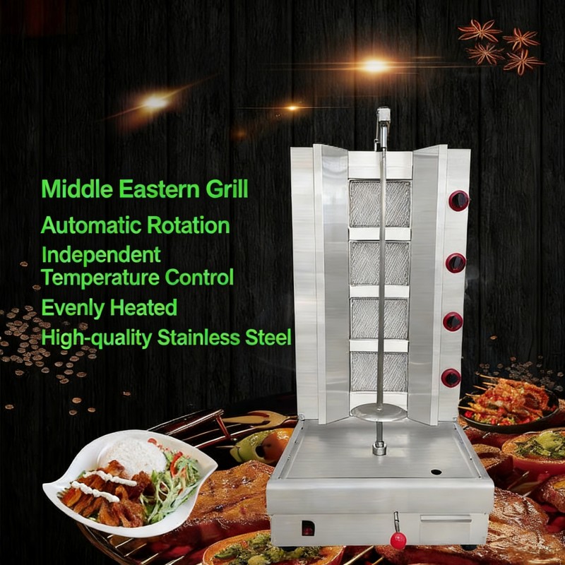Professionele desktop shawarma - Kebab Shawarma Machine recensie en prijs