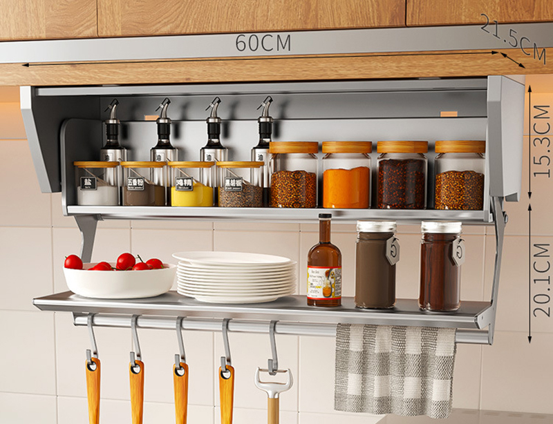 Keuken Pull-down opvouwbare kr - Commercial Kitchen Rack recensie en prijs