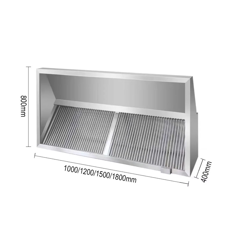 Centrale keuken afzuigkap van  - Commercial Kitchen Hood recensie en prijs